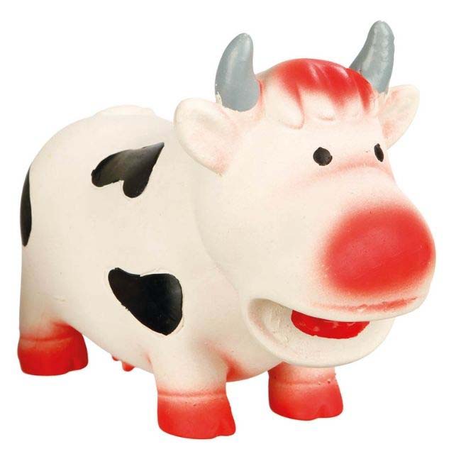 LATEX COW 19CM WITH SOUND