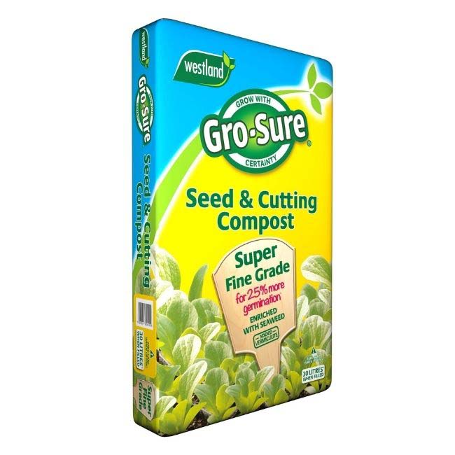GRO-SURE SEED & CUTTING COMPOST 30LT