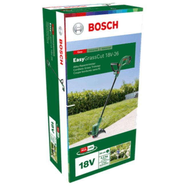 BOSCH EASY GRASSCUT 18V-26 LOOP HANDLE CORDLESS STRIMMER