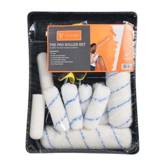 DOSCO 9 VICTORY ROLLER PAINT SET