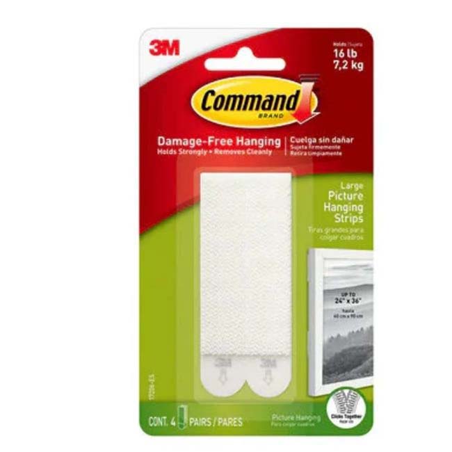 COMMAND PICTURE HANGING STRIPS LARGE