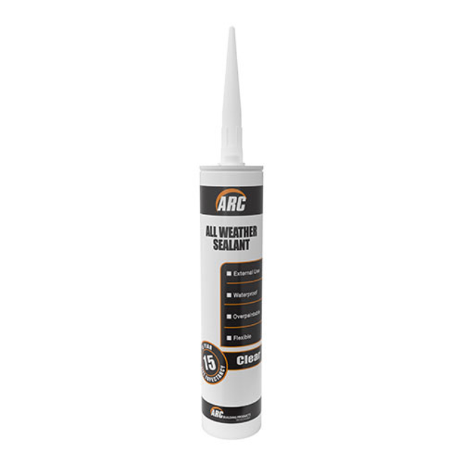 ARC ALL WEATHER SEALANT 280ML CLEAR