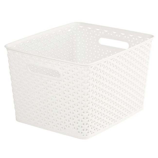 CURVER MY STYLE BASKET WHITE 18LTR