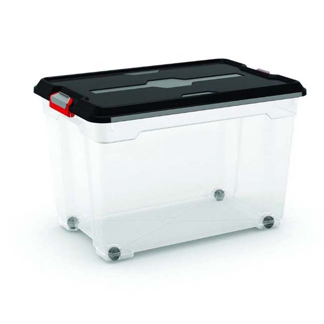 KIS MOOVER STORAGE BOX WITH WHEELS 60LTR