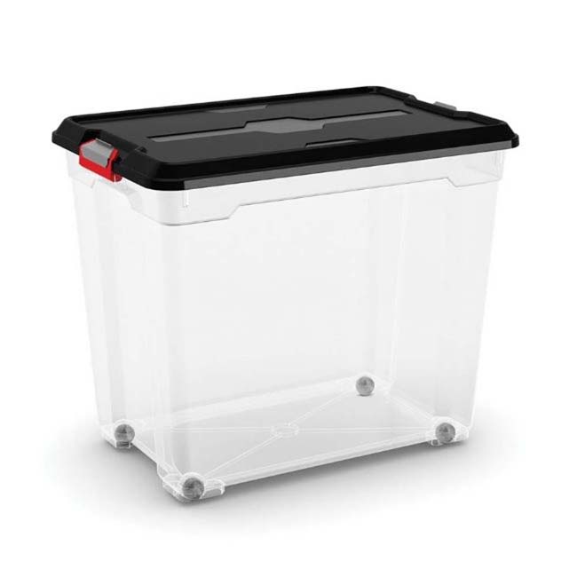 KIS MOOVER STORAGE BOX WITH WHEELS 80LTR