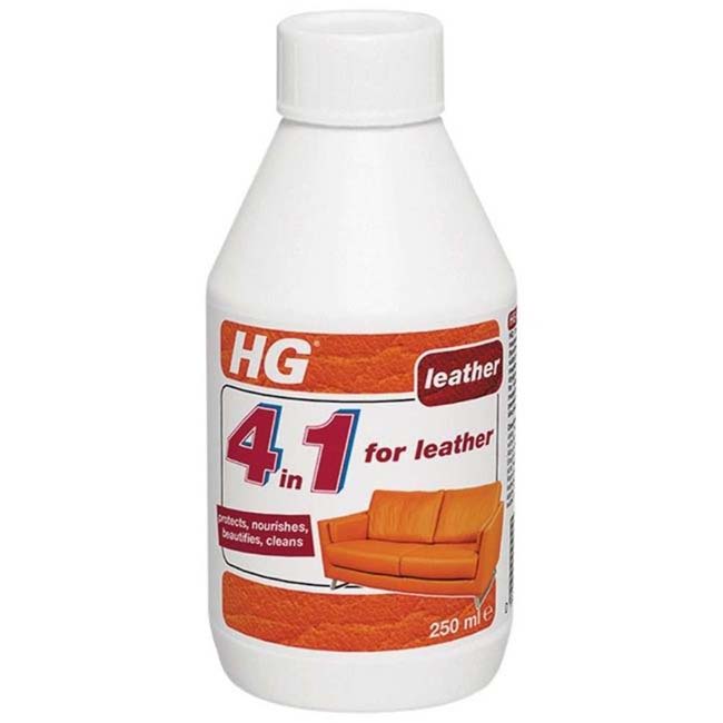 HG 4 IN 1 FOR LEATHER CLEANER 250ML