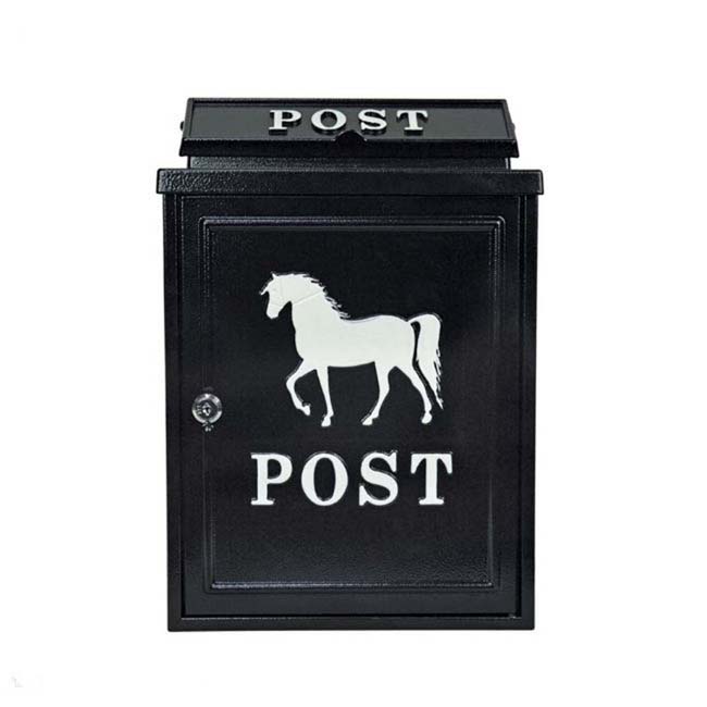 DEVIELLE DIECAST HORSE POST BOX