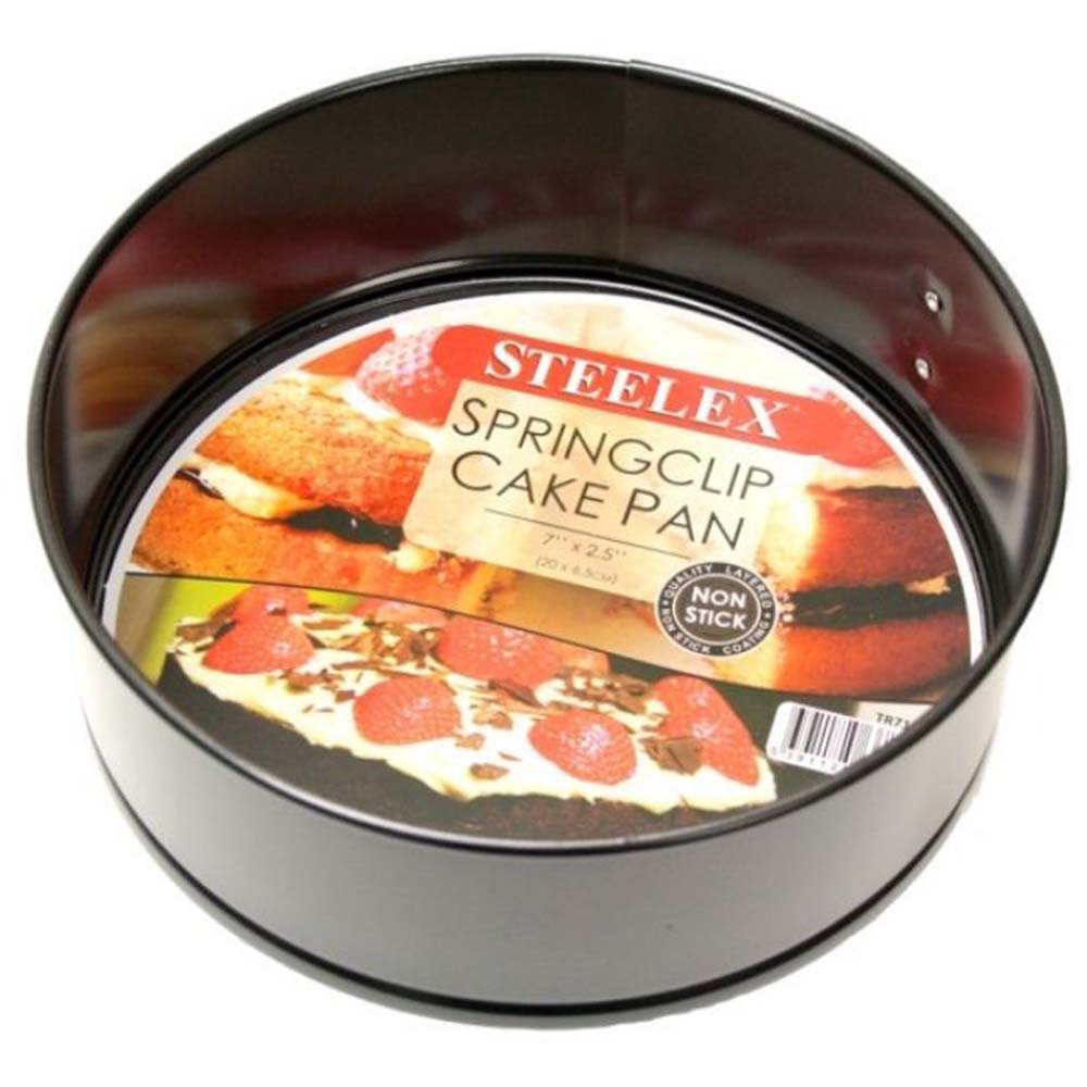 STEELEX  24CM SPRING CLIP CAKE PAN 