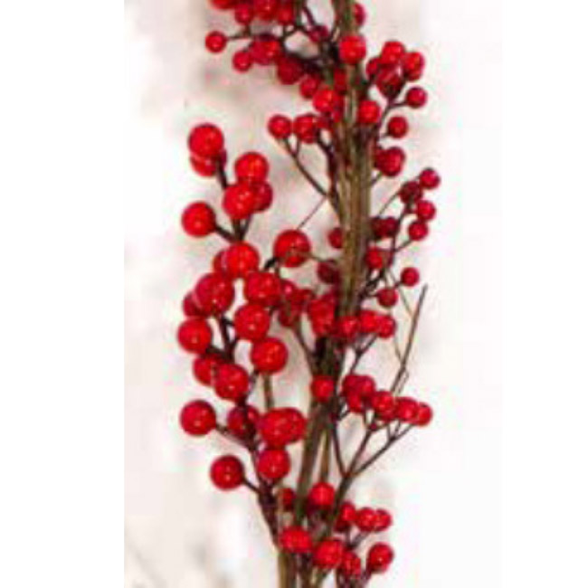 RED BERRY GARLAND 6FT / 180CM