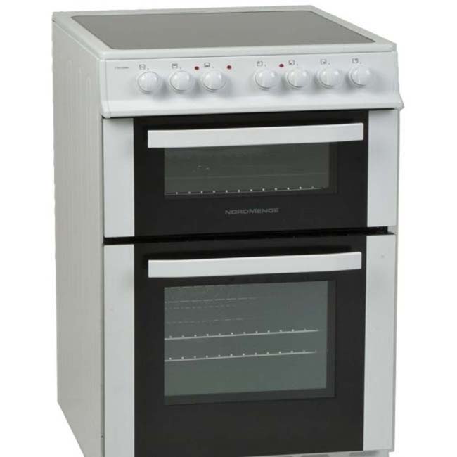 NORDMENDE ELECTRIC TWIN CAVITY COOKER WHITE