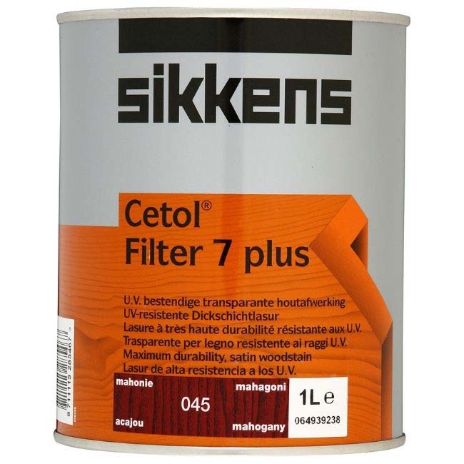 SIKKENS WOODCARE CETOL FILTER MAHOGANY 045 1LTR