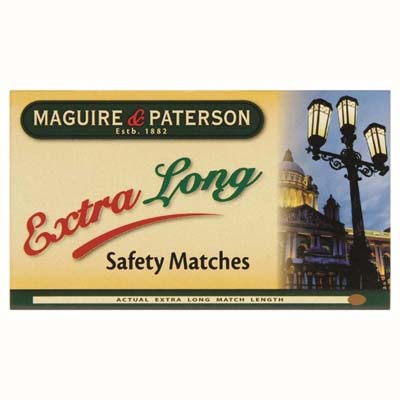 MAGUIRE & PATERSON EXTRA LONG SAFETY MATCHES 
