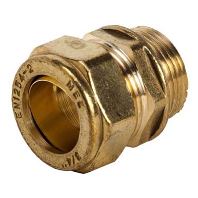 COPPER COUPLER NG 311 1/2 X 1/2 