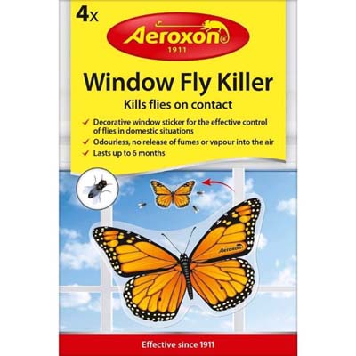 AEROXON WINDOW FLY KILLER BUTTERFLY DESIGN