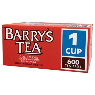 BARRYS TEA 600 BAGS GOLD BLEND
