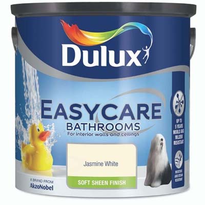 DULUX EASYCARE BATHROOM JASMINE WHITE 2.5LTR