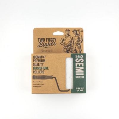 TWO FUSSY BLOKES MINI ROLLER 10MM 10 PACK