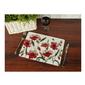WATERCOLOUR POPPY PLACEMATS SET OF 6
