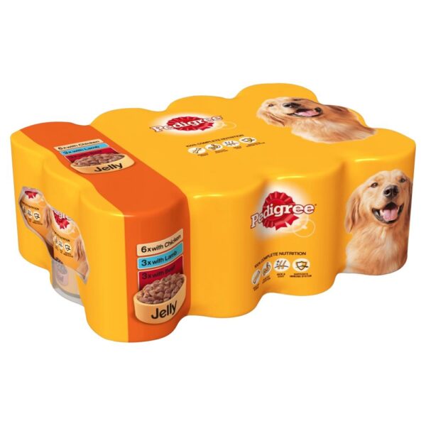 PEDIGREE DOG FOOD 12 PACK CAN