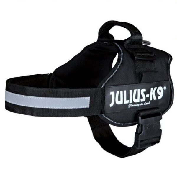 JULIUS K9 HARNESS BLACK M-L 58-76CM
