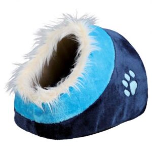 MINOU CAT BED BLUE 35X26X41CM