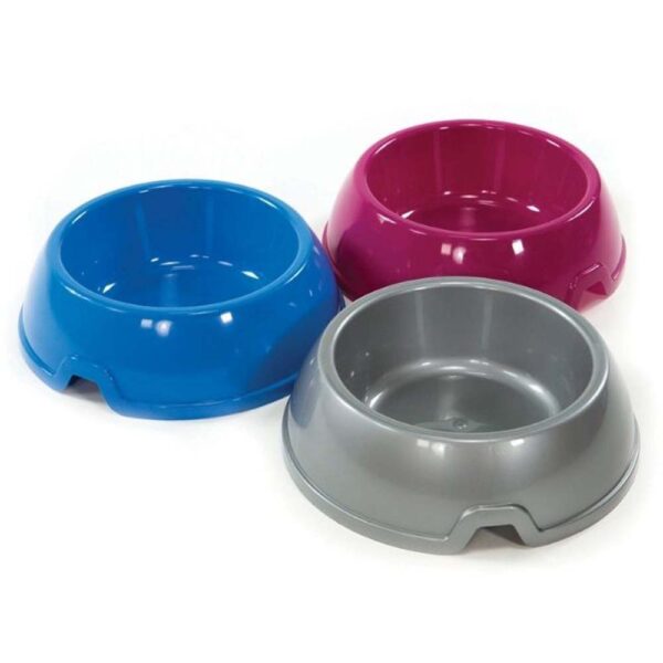 DOG BOWL 18.75CM PLASTIC
