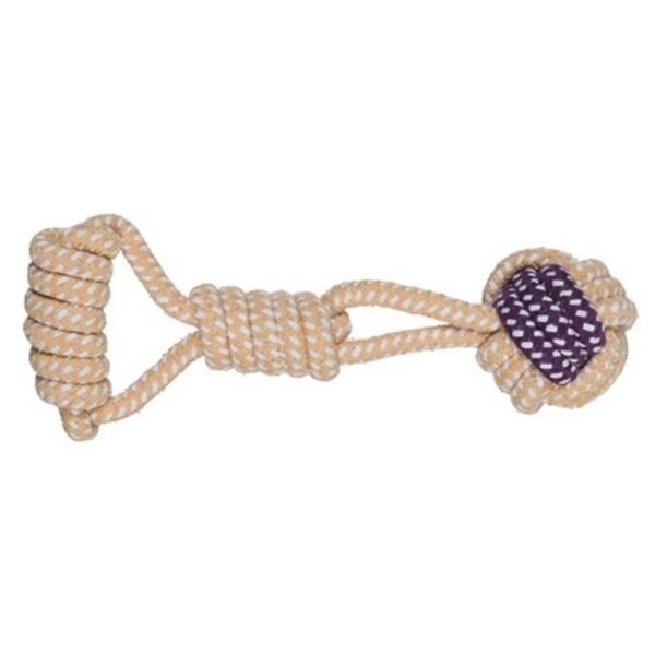 ROPEBALL WITH HANDLE 6CM/23CM