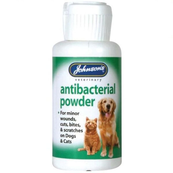 JOHNSONS ANTIBACTERIAL POWDER DOG/CAT