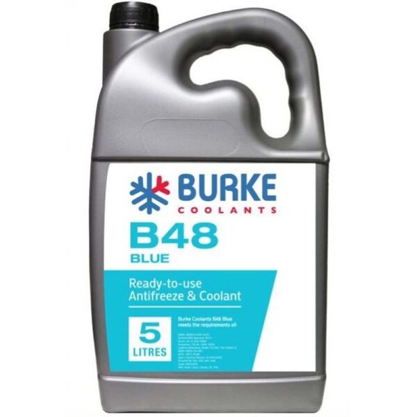 BURKE COOLANT B48 ANTI-FREEZE READY TO USE 5LT