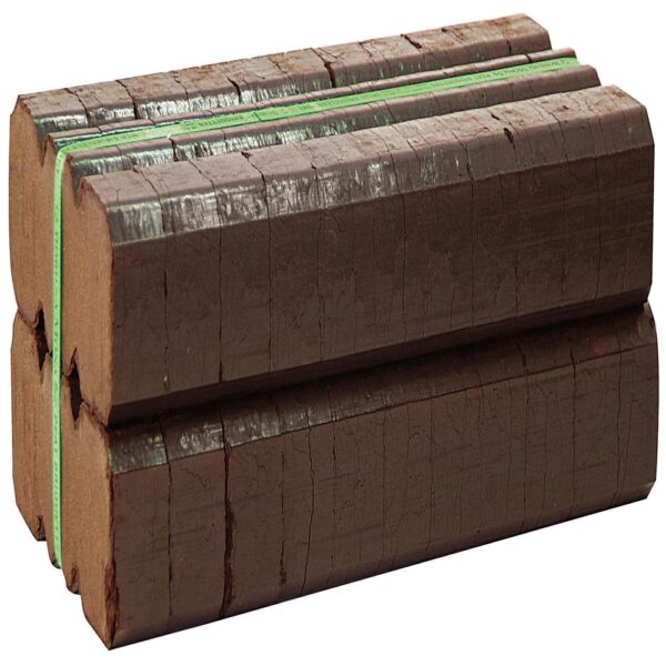 PEAT BRIQUETTES BALE