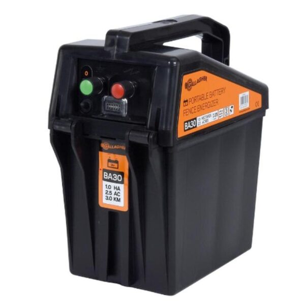 GALLAGHER BA30 BATTERY FENCE ENERGISER