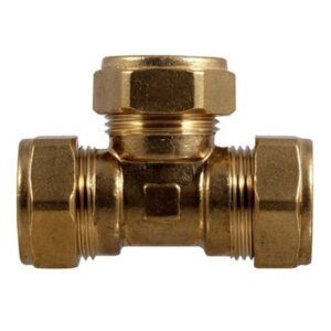 COPPER TEE 1 X 1 X 3/4 318