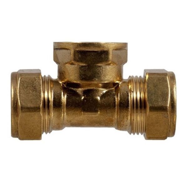 FEMALE CENTRE COPPER TEE 3/4 330