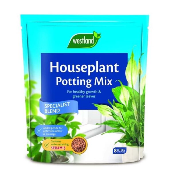 HOUSEPLANT POTTING MIX (ENRICHED WITH SERAMIS) 8L