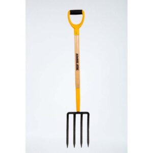 TRUE TEMPER DIGGING FORK WOOD HANDLE D GRIP