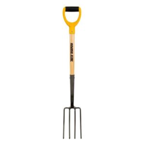 TRUE TEMPER BORDER FORK WOOD HANDLE D GRIP