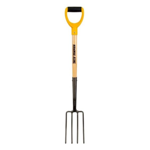 TRUE TEMPER BORDER FORK WOOD HANDLE D GRIP