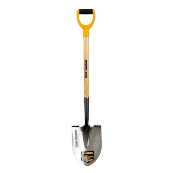 TRUE TEMPER RP SHOVEL WOOD HANDLE D GRIP