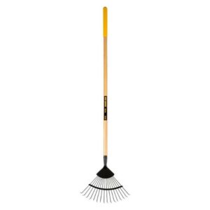 TRUE TEMPER WIRE LEAF RAKE 16T ROUND TINES L/W HANDLE