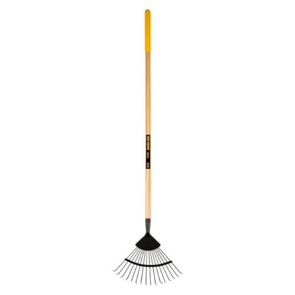 TRUE TEMPER WIRE LEAF RAKE 16T ROUND TINES L/W HANDLE