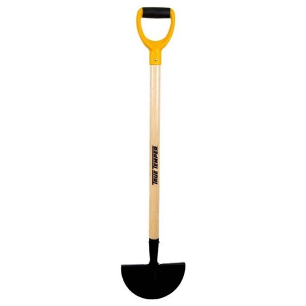 TRUE TEMPER LAWN EDGER WOOD HANDLE D GRIP