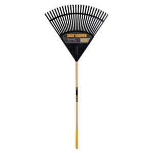 TRUE TEMPER POLY FAN LEAF RAKE 60CM 26 TOOTH
