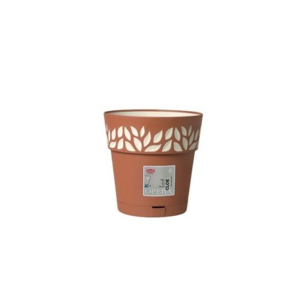 OPERA CLOE FLOWER POT 15CM BROWN