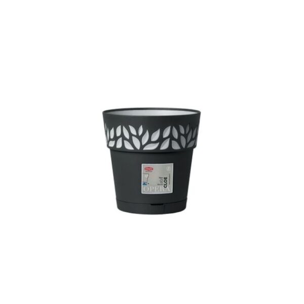 OPERA CLOE FLOWER POT 15CM GREY