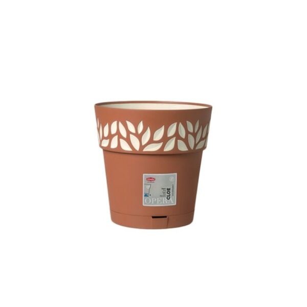 OPERA CLOE FLOWER POT 20CM BROWN
