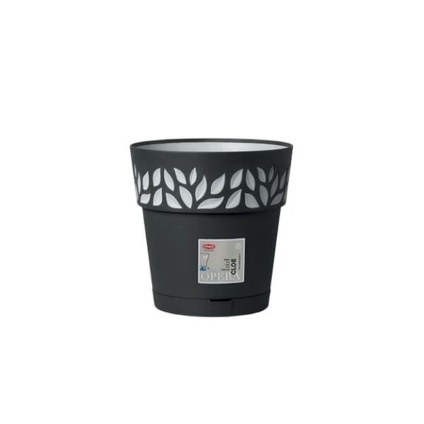 OPERA CLOE FLOWER POT 20CM GREY