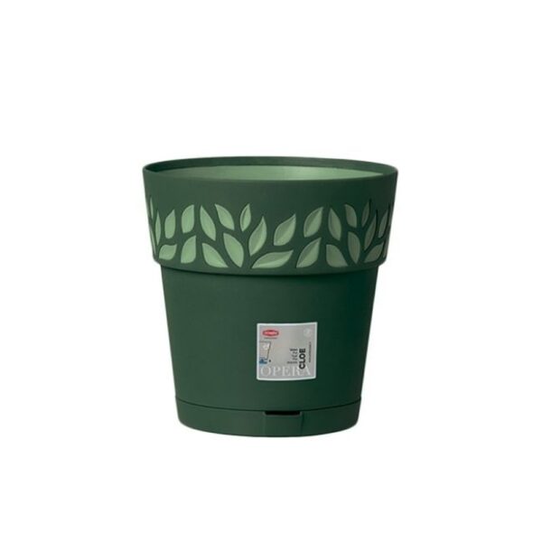 OPERA CLOE FLOWER POT 25CM GREEN