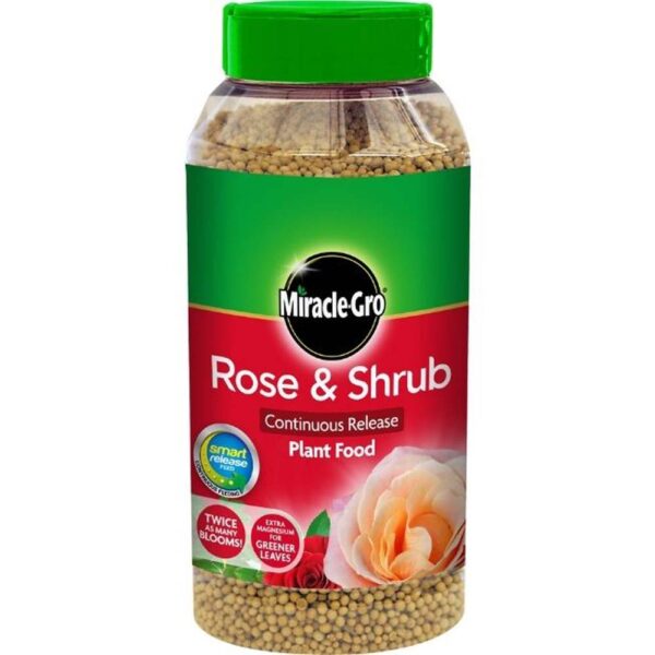 MIRACLE GRO SLOW RELEASE ROSE FOOD SHAKE JAR 1KG