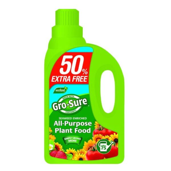 GRO SURE ALL PURPOSE PLANT FOOD 1.5L