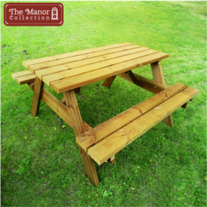 ADARE FOUR SEATER PICNIC BENCH